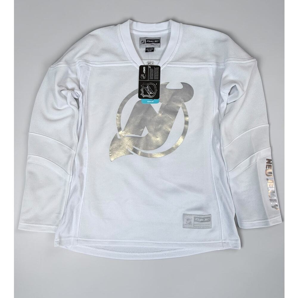 Reebok NHL New Jersey Women's Small White Jersey 7207W 08
